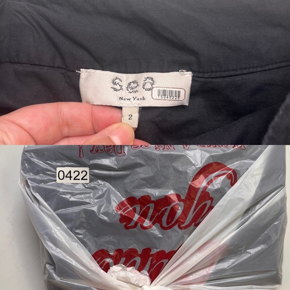 Sea New York Blaire Eyelet Skirt Black - Picture 11 of 13